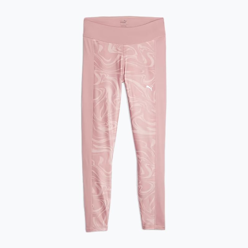 Dámske tréningové legíny PUMA Train Favorites AOP High Waist 7/8 future pink