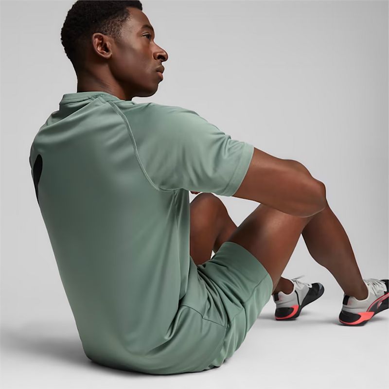Pánske tréningové tričko PUMA Train All Day Big Cat eucalyptus/puma black 4