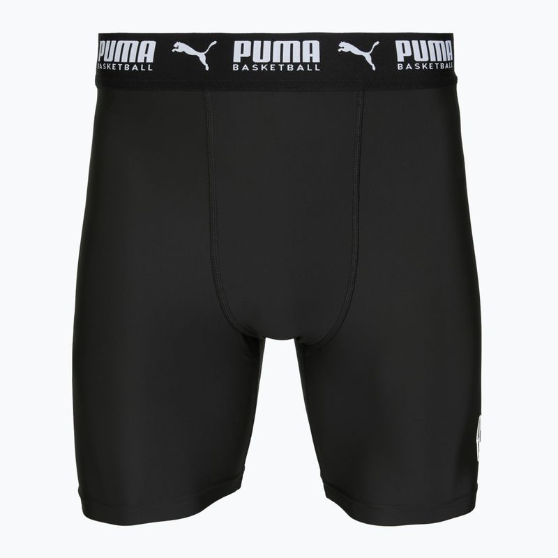 Pánske basketbalové šortky PUMA Hoops Team Baselayer puma black