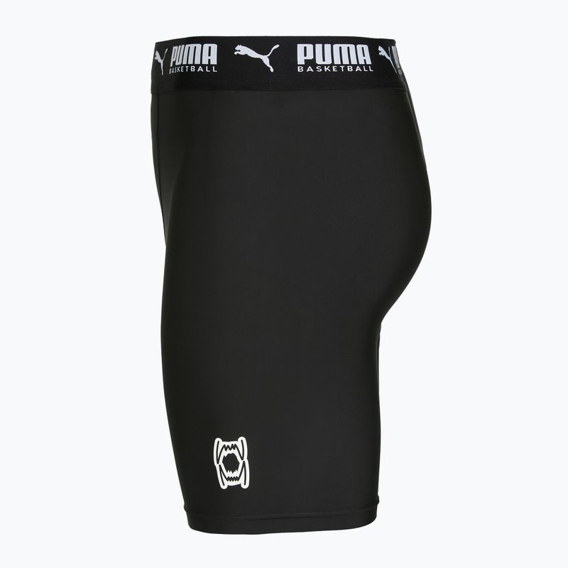 Pánske basketbalové šortky PUMA Hoops Team Baselayer puma black 3