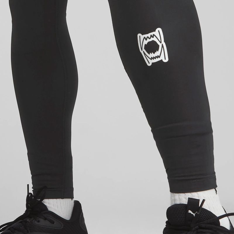 Pánske basketbalové legíny PUMA Hoops Team Full Baselayer puma black 7