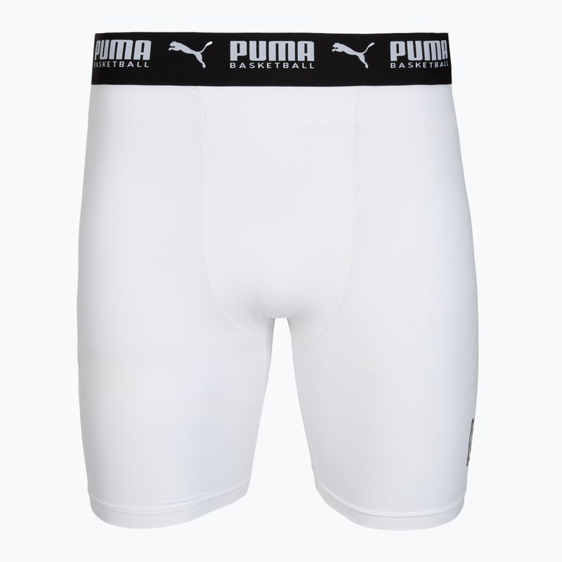 Pánske basketbalové šortky PUMA Hoops Team Baselayer puma white