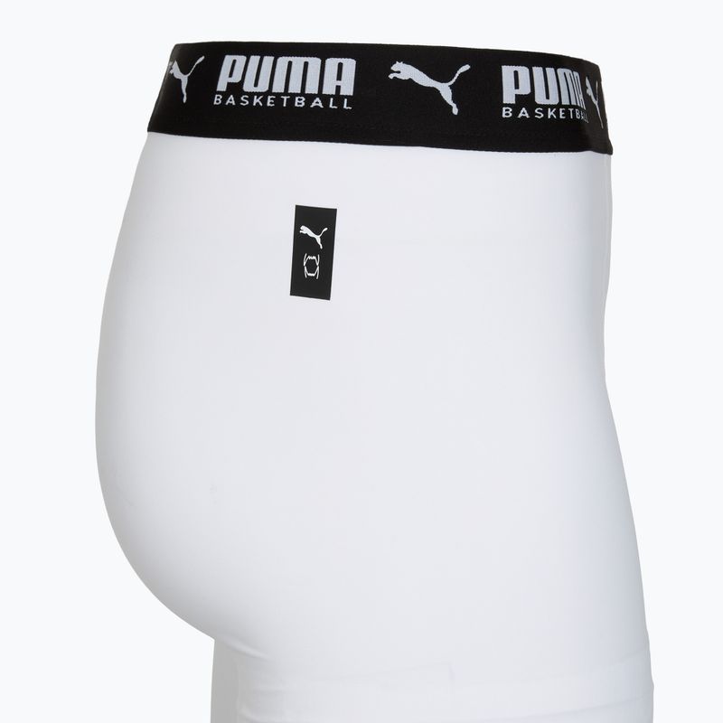 Pánske basketbalové šortky PUMA Hoops Team Baselayer puma white 4