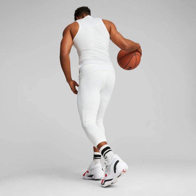 Pánske basketbalové tielko PUMA Hoops Team Slvs Baselayer puma white 5