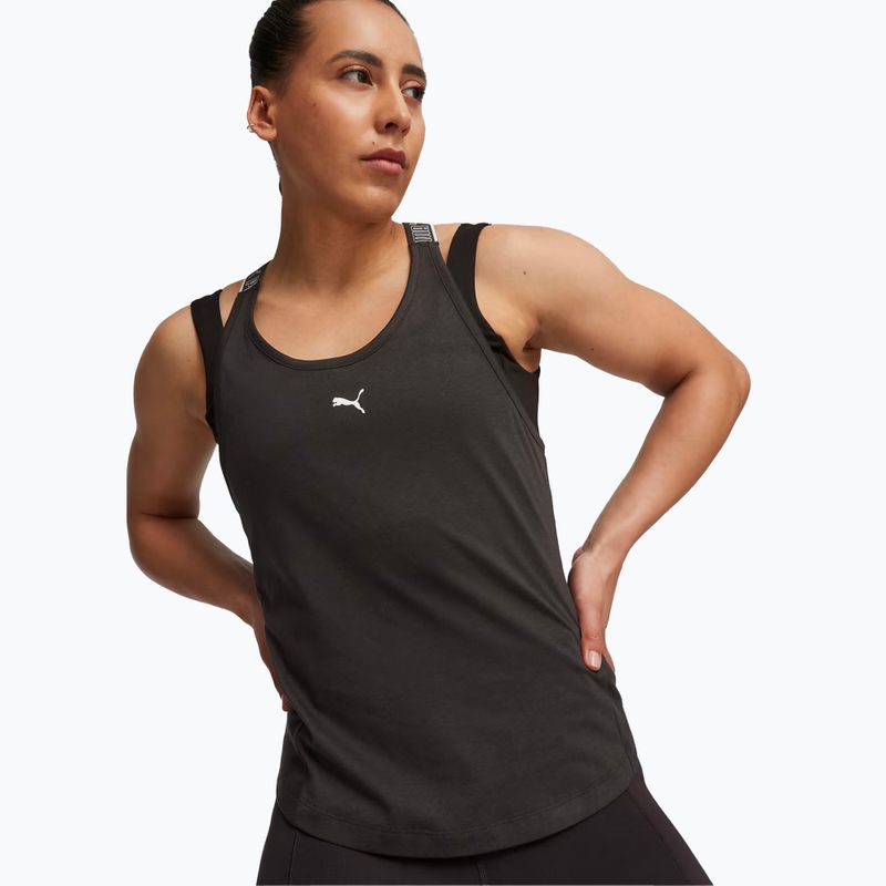 Dámske tréningové tričko PUMA Strong Tank puma black 3