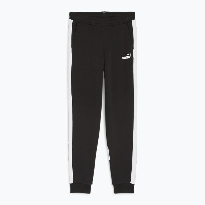 Detské tepláky PUMA ESS Block TR puma black