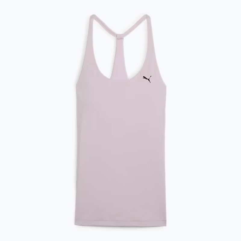 Dámske tréningové tielko PUMA Studio Ultrabare 2in1 Tank grape mist