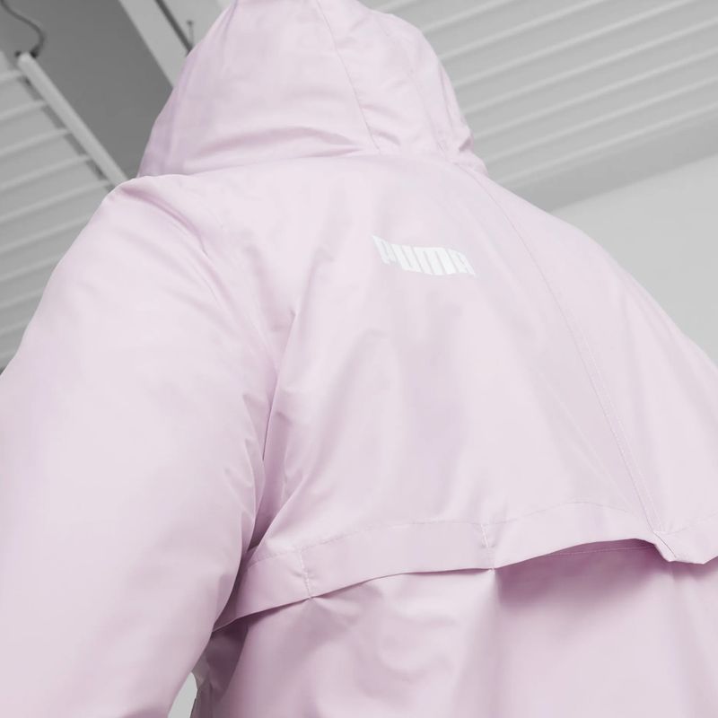 Dámska bunda PUMA ESS Solid Windbreaker Hoodie grape mist 7
