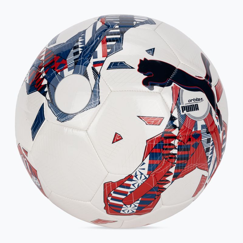 Futbalová lopta PUMA Orbit 6 FanwearCapsule MS puma white/puma team royal/puma red veľkosť 4 2