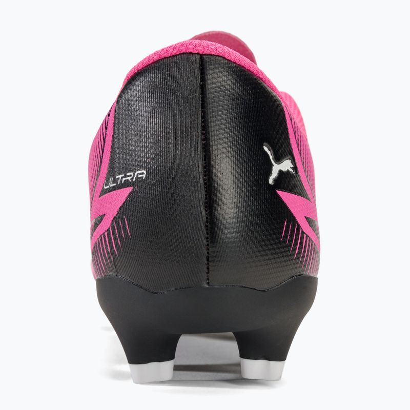 Kopačky PUMA Ultra Ultimate FG/AG jedovatá ružová/puma biela/puma čierna 7