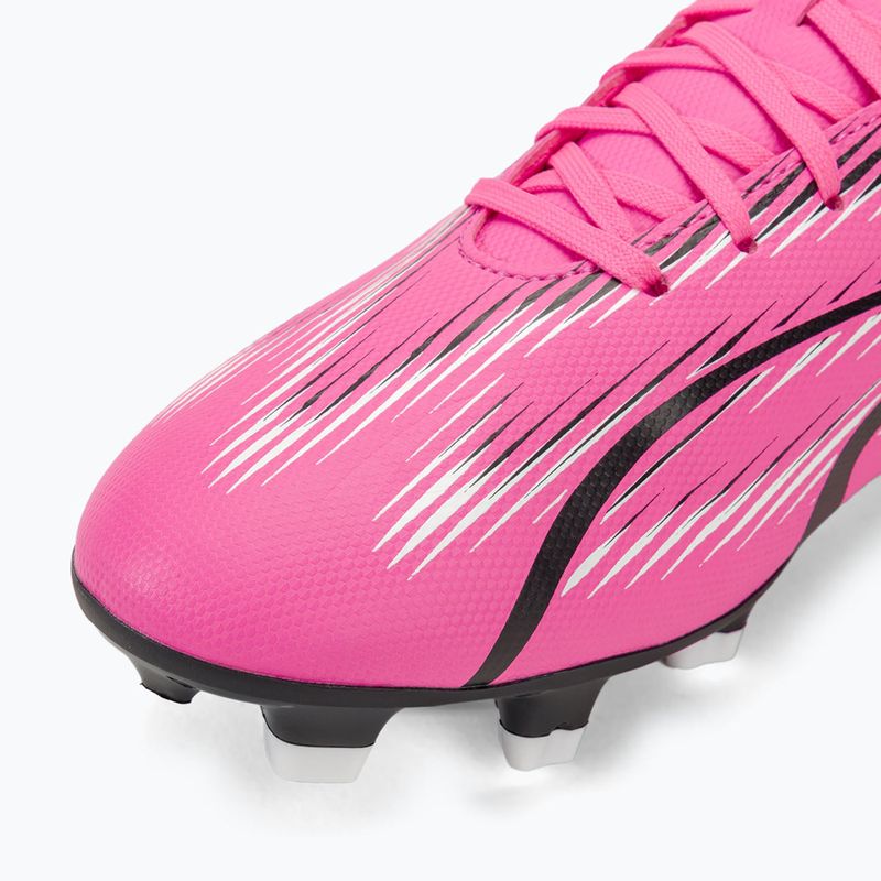 Kopačky PUMA Ultra Ultimate FG/AG jedovatá ružová/puma biela/puma čierna 8
