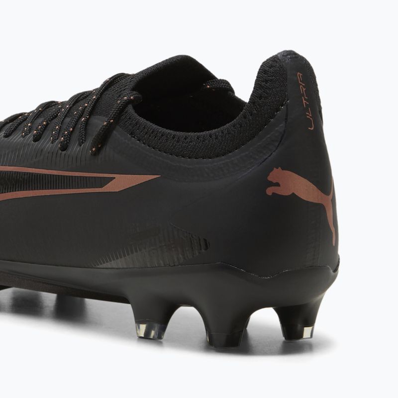 PUMA Ultra Ultimate FG/AG kopačky puma black/copper rose 8