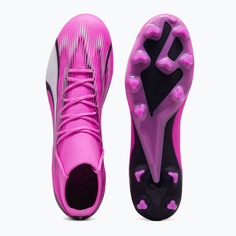 Kopačky PUMA Ultra Pro FG/AG jedovatá ružová/puma biela/puma čierna 11
