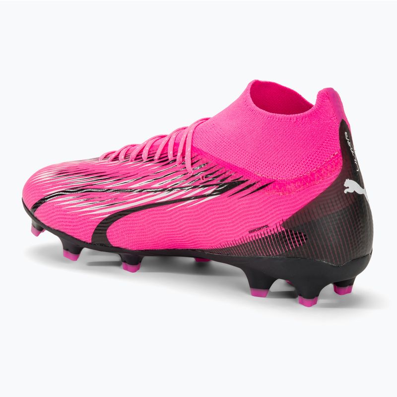 Detské kopačky PUMA Ultra Pro FG/AG Jr jedovatá ružová/puma biela/puma čierna 3