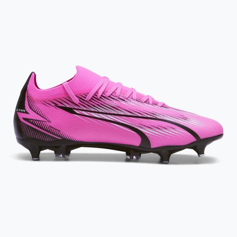 Kopačky PUMA Ultra Match MxSG jedovatá ružová/puma biela/puma čierna 9