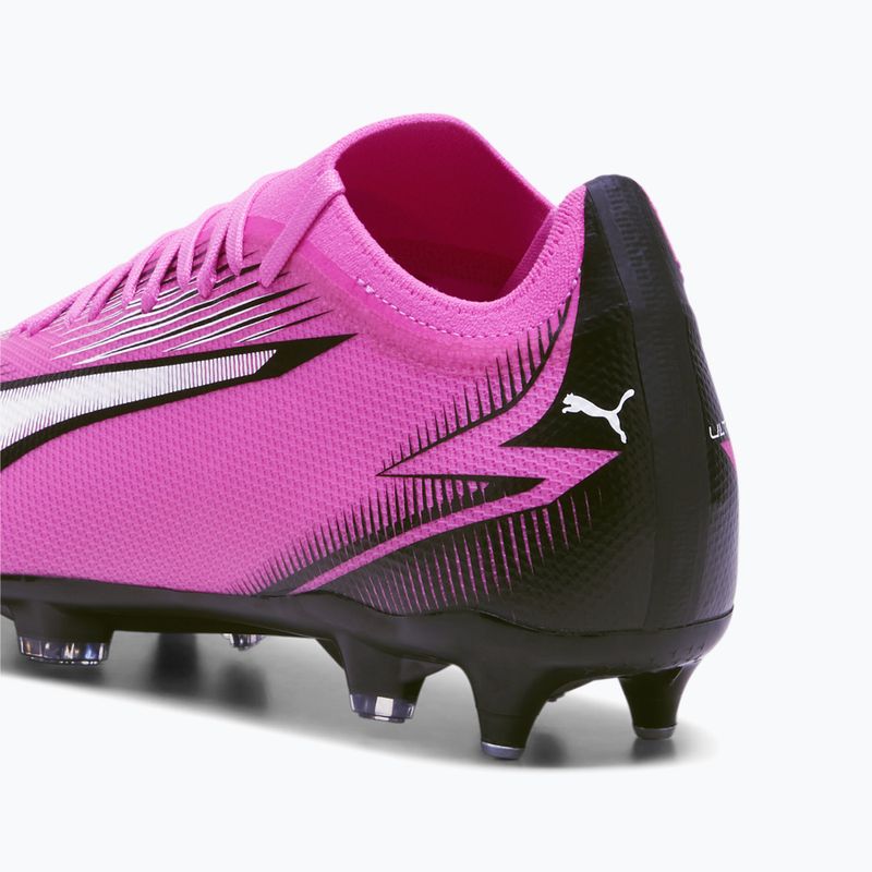 Kopačky PUMA Ultra Match MxSG jedovatá ružová/puma biela/puma čierna 13
