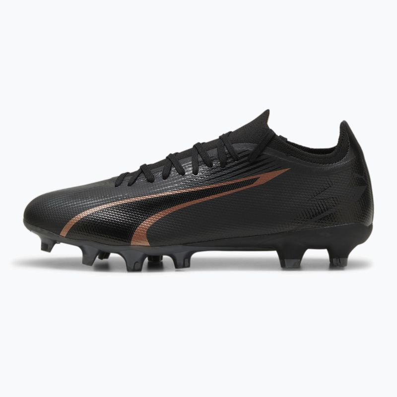 Kopačky PUMA Ultra Match FG/AG  puma black/copper rose 8