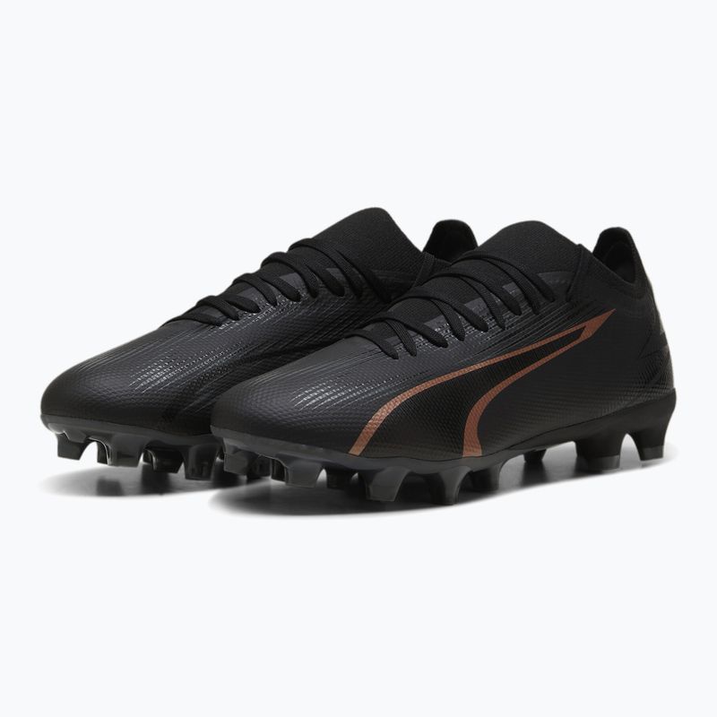 Kopačky PUMA Ultra Match FG/AG  puma black/copper rose 10