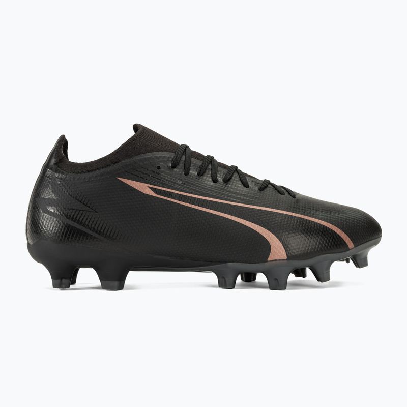 Kopačky PUMA Ultra Match FG/AG  puma black/copper rose 2