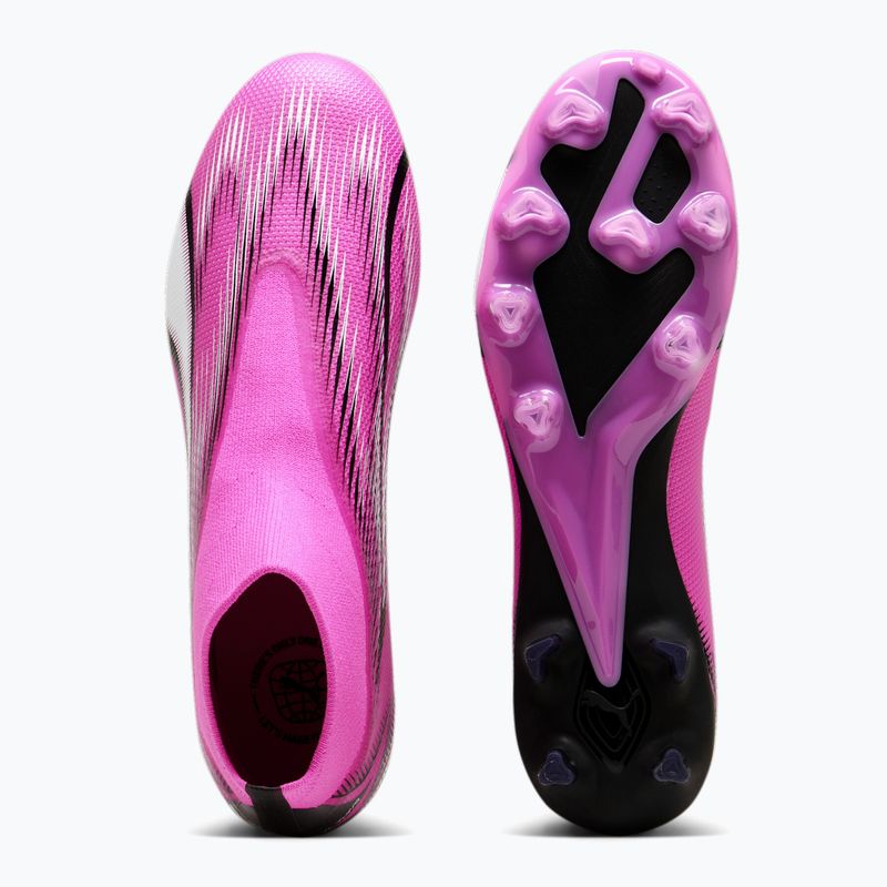Kopačky PUMA Ultra Match + LL FG/AG poison pink/puma white/puma black 11