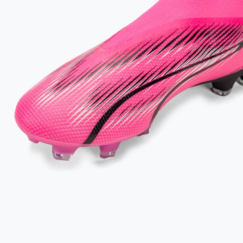 Kopačky PUMA Ultra Match + LL FG/AG poison pink/puma white/puma black 7