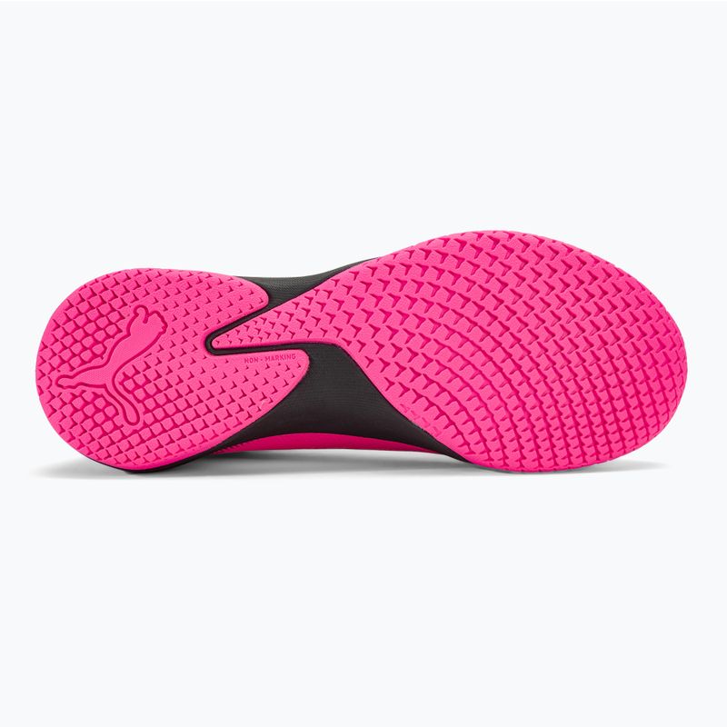 Detská futbalová obuv PUMA Ultra Match LL IT+ Mid poison pink/puma white/puma black 4