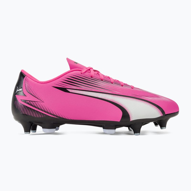 Futbalové kopačky PUMA Ultra Play MxSG poison pink/puma white/puma black 2