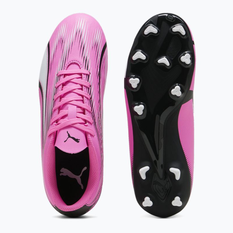 Detské kopačky PUMA Ultra Play FG/AG Jr poison pink/puma white/puma black 11