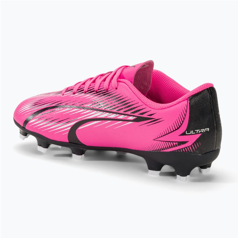 Detské kopačky PUMA Ultra Play FG/AG Jr poison pink/puma white/puma black 3