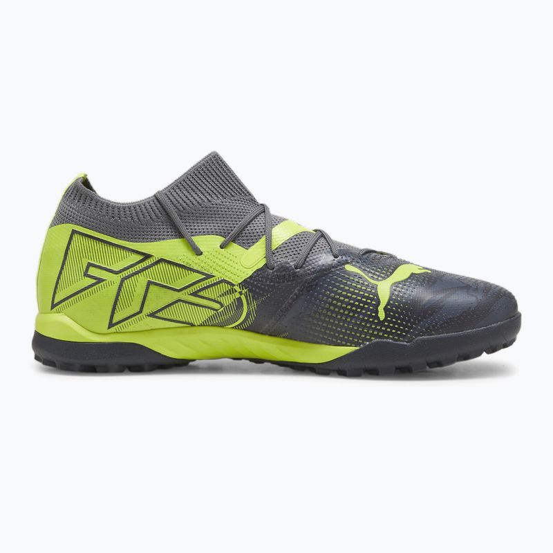 Futbalová obuv PUMA Future 7 Match Rush TT strong gray/cool dark gray/electric lime 9