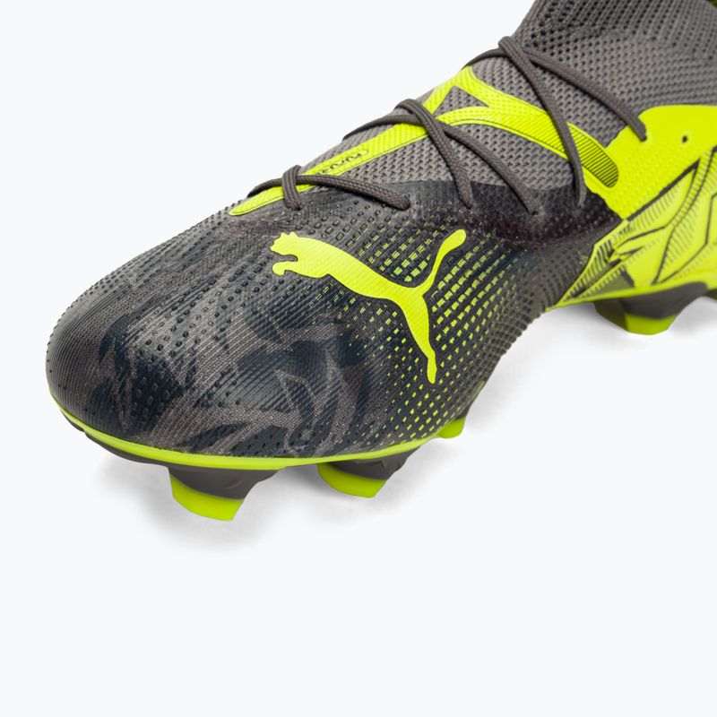 Futbalová obuv PUMA Future 7 Match Rush FG/AG strong gray/cool dark gray/electric lime 7
