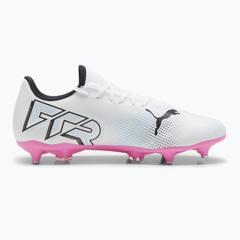 Futbalová obuv PUMA Future 7 Play MxSG puma white/puma black/poison pink 9