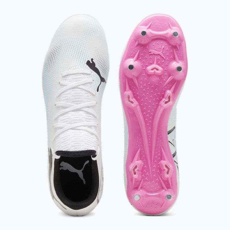 Futbalová obuv PUMA Future 7 Play MxSG puma white/puma black/poison pink 11