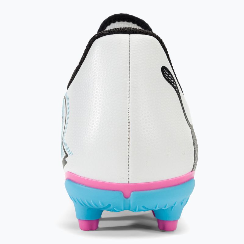 Detská futbalová obuv PUMA Future 7 Play FG/AG puma white/puma black/poison pink 6