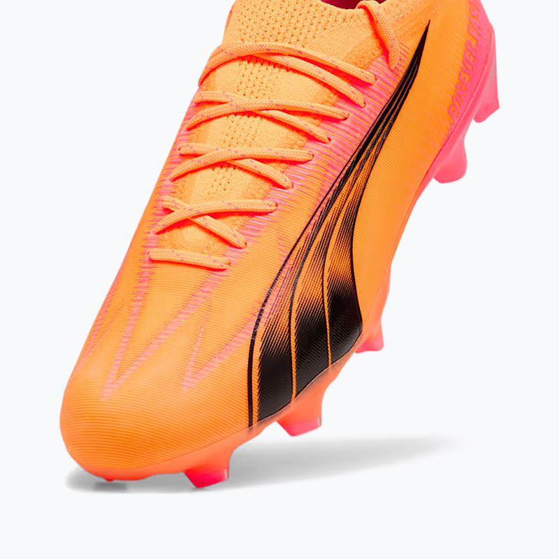Futbalové kopačky PUMA Ultra Ultimate FG/AG sunset glow/puma black/sun stream 12
