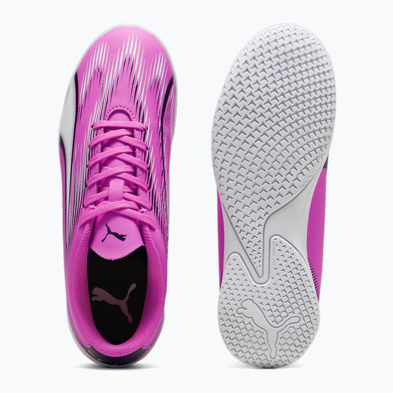 Detské kopačky PUMA Ultra Play TT Jr poison pink/puma white/puma black 11