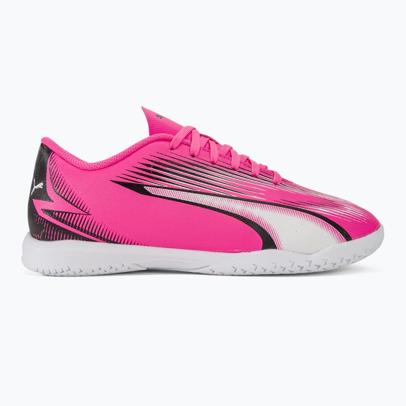 Detské kopačky PUMA Ultra Play TT Jr poison pink/puma white/puma black 2