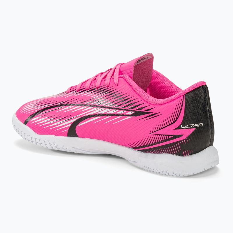 Detské kopačky PUMA Ultra Play TT Jr poison pink/puma white/puma black 3