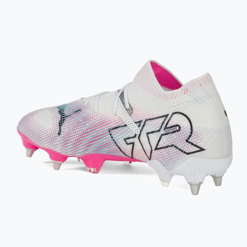 Futbalová obuv PUMA Future 7 Ultimate MxSG puma white/puma black/poison pink 3