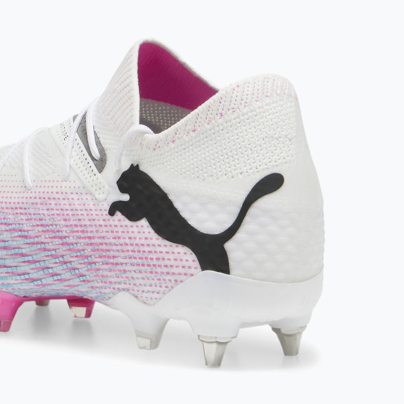 Futbalová obuv PUMA Future 7 Ultimate MxSG puma white/puma black/poison pink 13