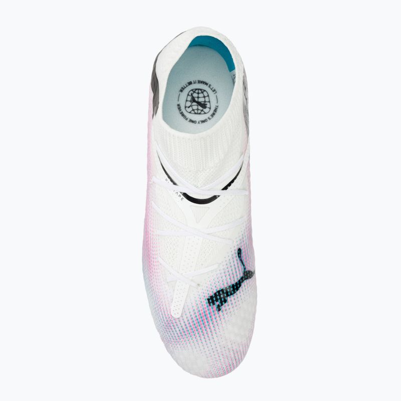 Detská futbalová obuv PUMA Future 7 Pro FG/AG Jr puma white/puma black/poison pink 5