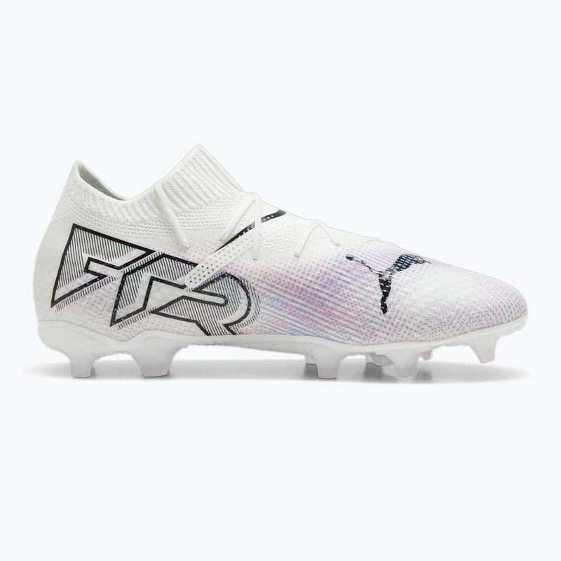 Detská futbalová obuv PUMA Future 7 Pro FG/AG Jr puma white/puma black/poison pink 9