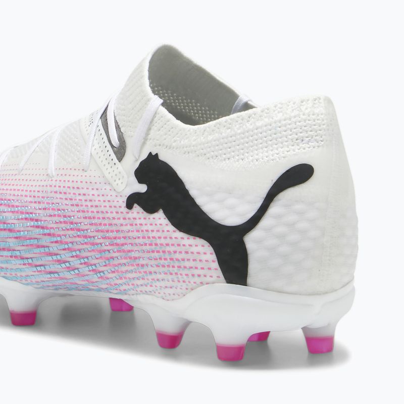 Futbalová obuv PUMA Future 7 Pro+ FG/AG puma white/puma black/poison pink 13