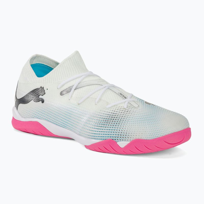 Futbalová obuv PUMA Future 7 Match IT puma white/puma black/poison pink