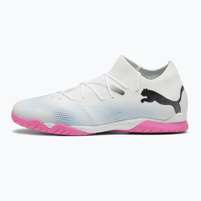 Futbalová obuv PUMA Future 7 Match IT puma white/puma black/poison pink 8