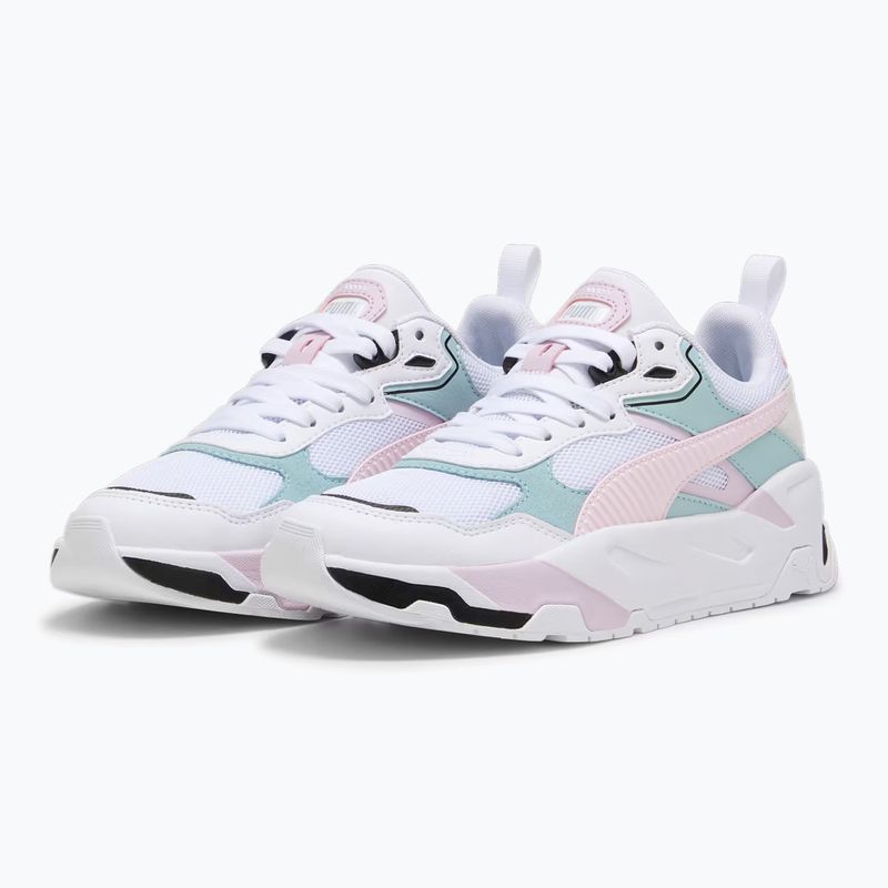Pánske topánky Puma Trinity puma white/whisp of pink/turquoise surf 3