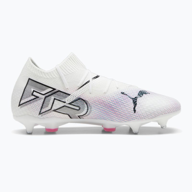 Futbalová obuv PUMA Future 7 Pro MxSG puma white/puma black/poison pink 9