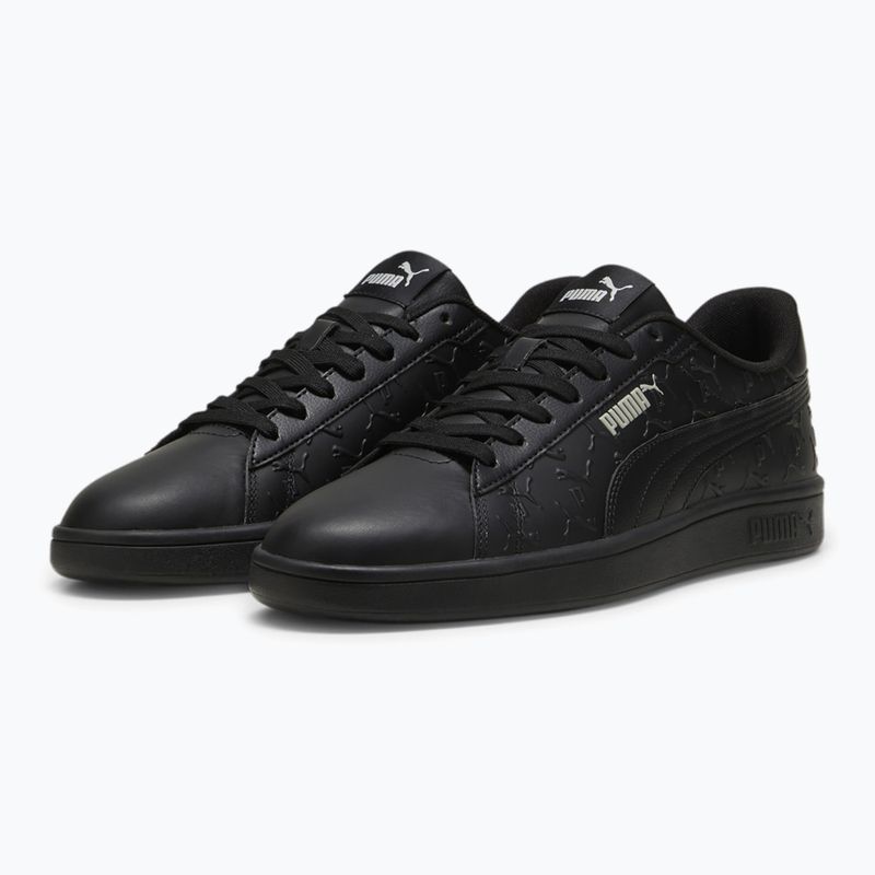 Obuv  PUMA Smash 3.0 Superlogo puma black/smokey gray/puma white 8