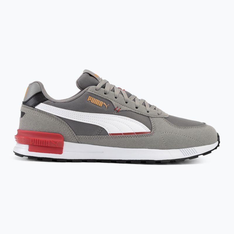 Obuv PUMA Graviton stormy slate/puma white/club red/ginger tea 2