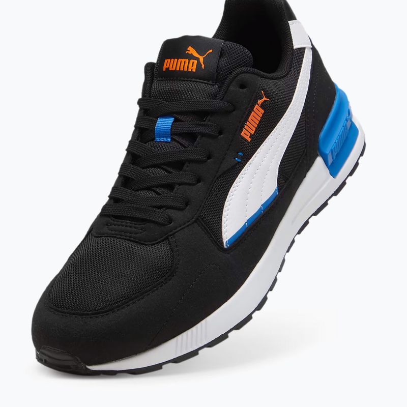 Topánky PUMA Graviton puma black/puma white/puma team roy/rickie orange 12